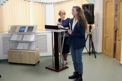 Выступление Карины Борисовны Никора – выпускающего редактора газеты «Сургутская трибуна»