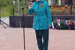 Андреева Е.Ф., председатель первичной ветеранской организации с.п. Солнечный